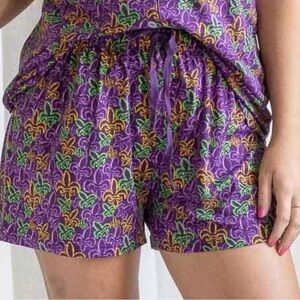 The royal standard NEW
St. Charles Fleur de Lis Sleep Shorts Large